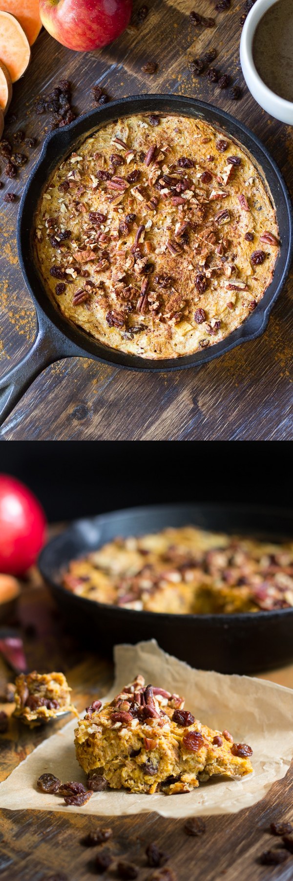 Sweet Potato Apple Breakfast Bake (Paleo & Whole30