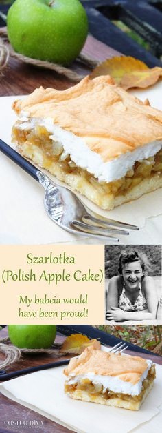 Szarlotka (Polish Apple Cake