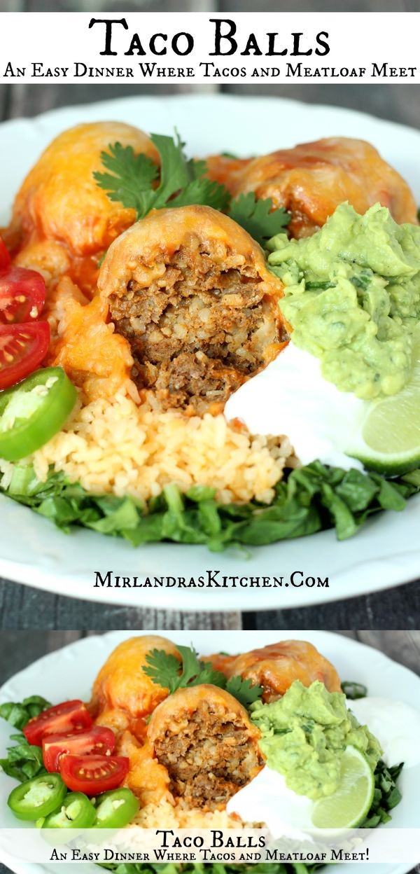 Taco Balls: An Easy Dinner Where Tacos and Meatloaf Meet