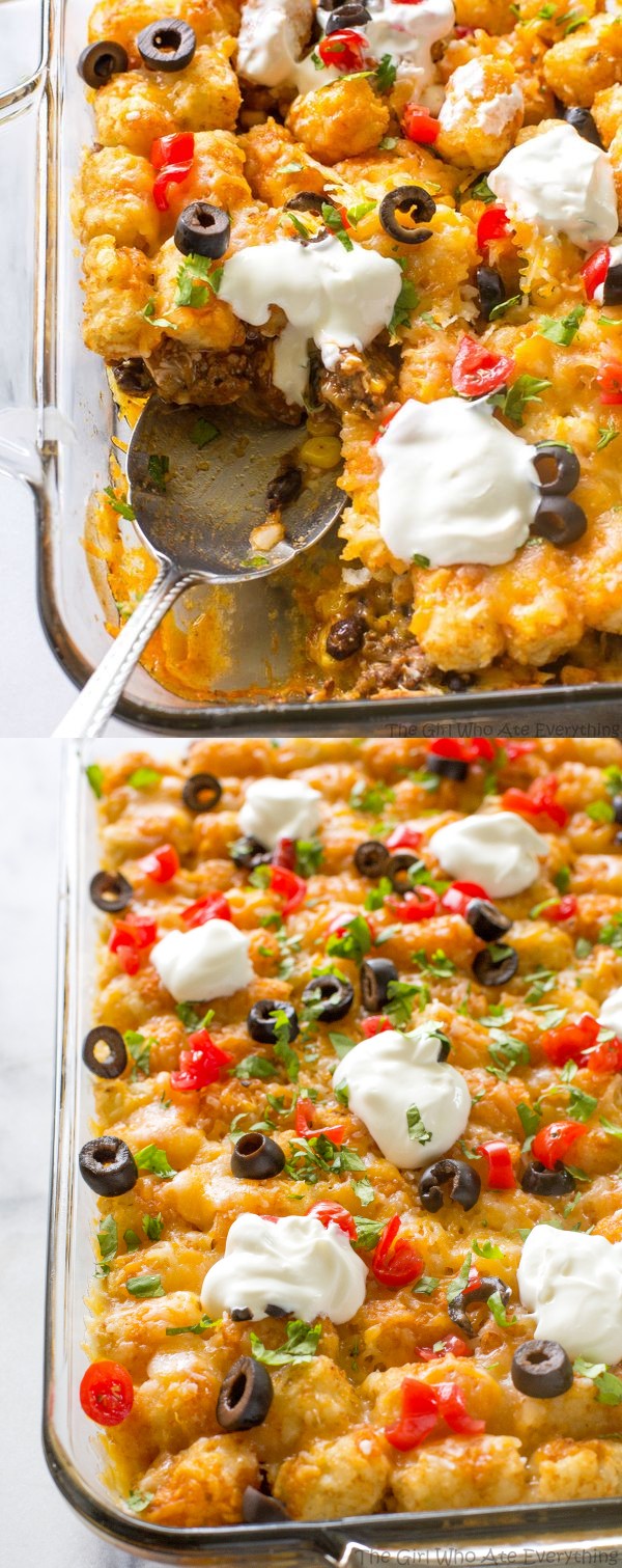 Taco Tater Casserole