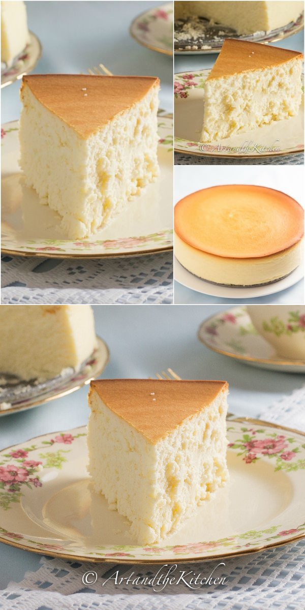 Tall and Creamy New York Cheesecake