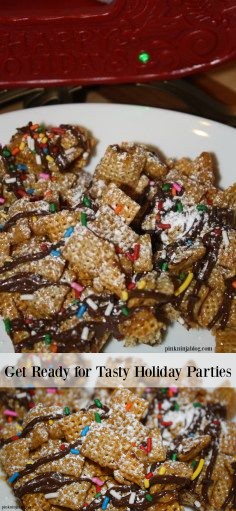 Tasty Holiday Parties with Chex Mix