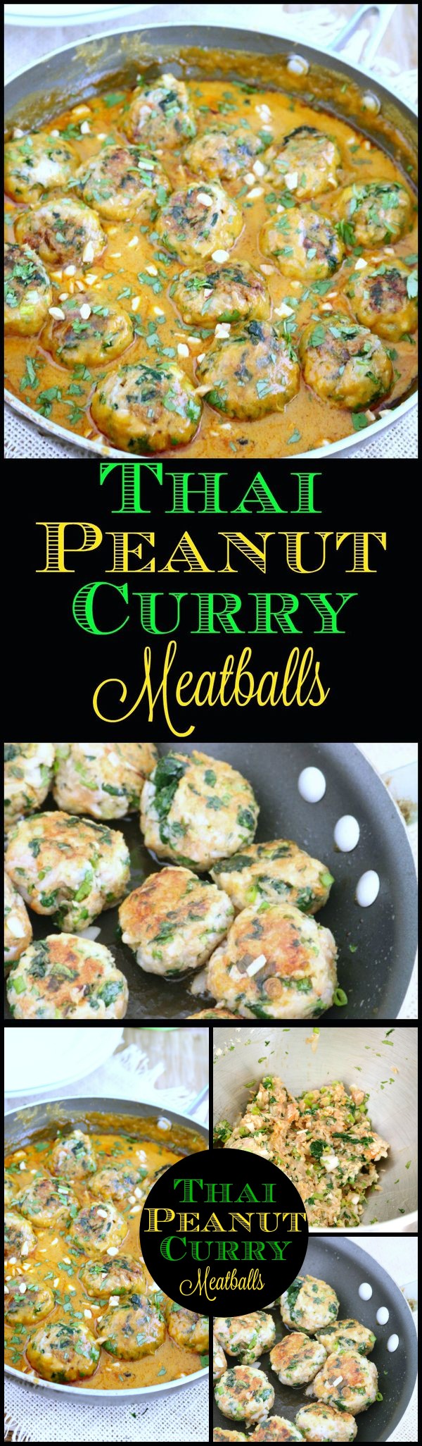 Thai Peanut Curry Meatballs (Pra Ram