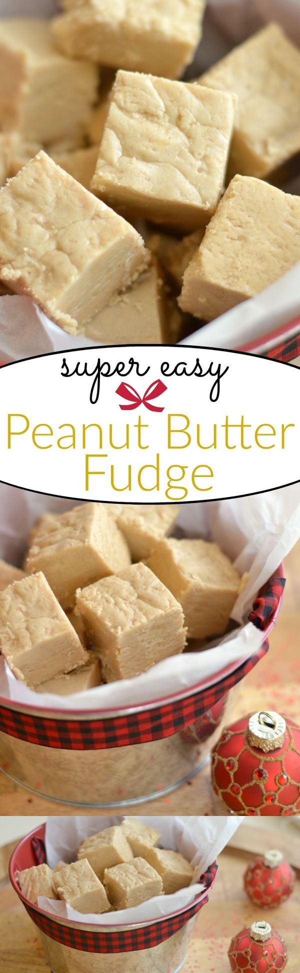 The Best and Easiest Peanut Butter Fudge