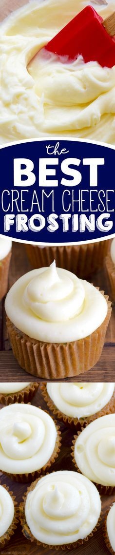 The BEST Cream Cheese Frosting