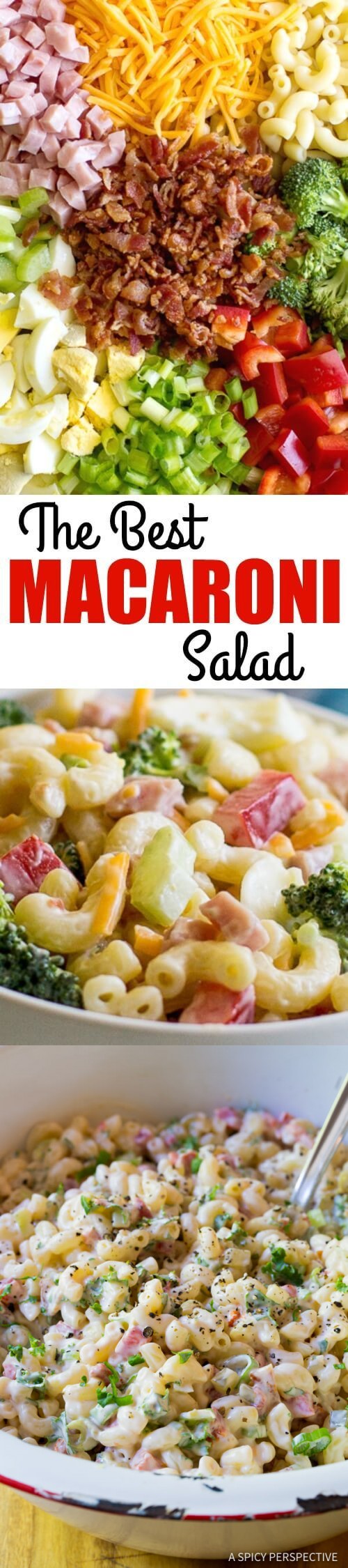 The Best Macaroni Salad