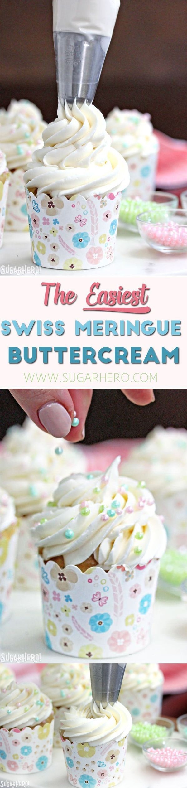 The EASIEST Swiss Meringue Buttercream