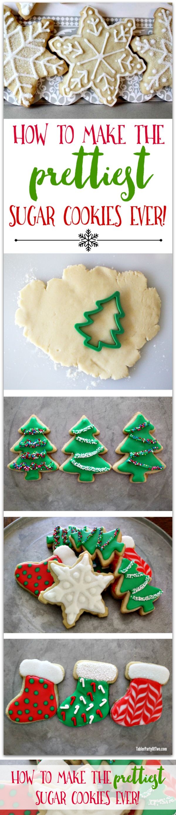 The Prettiest Sugar Cookies Ever