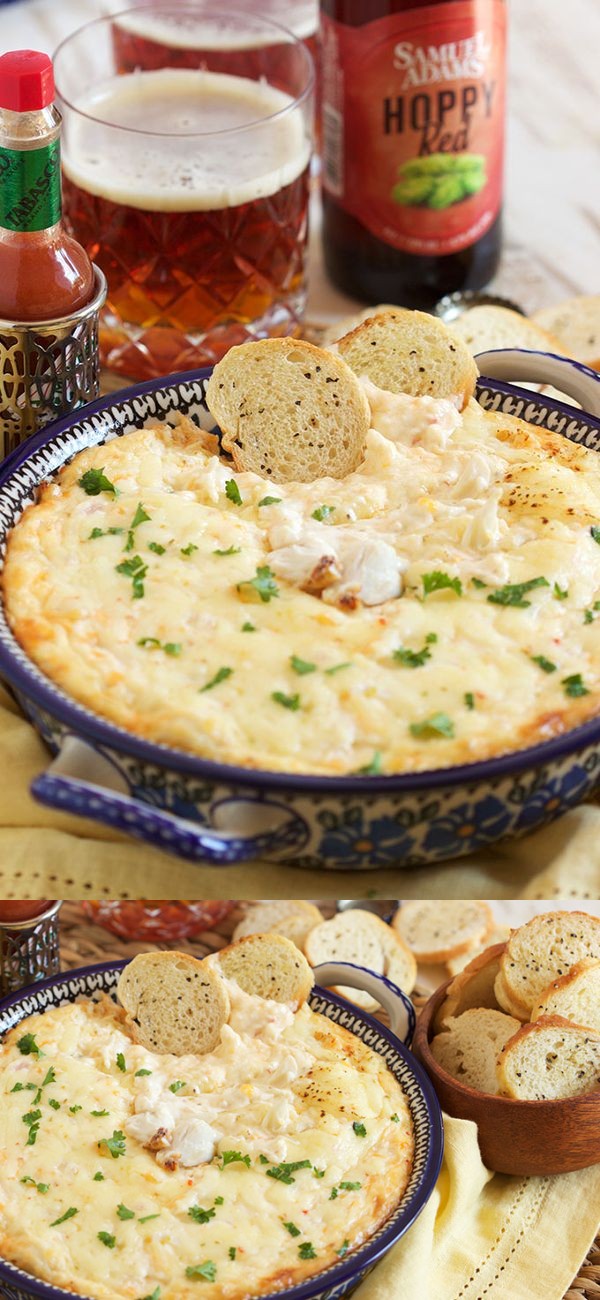 The Very Best Hot Crab Dip