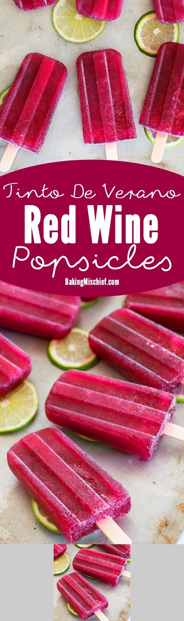 Tinto De Verano Red Wine Popsicles