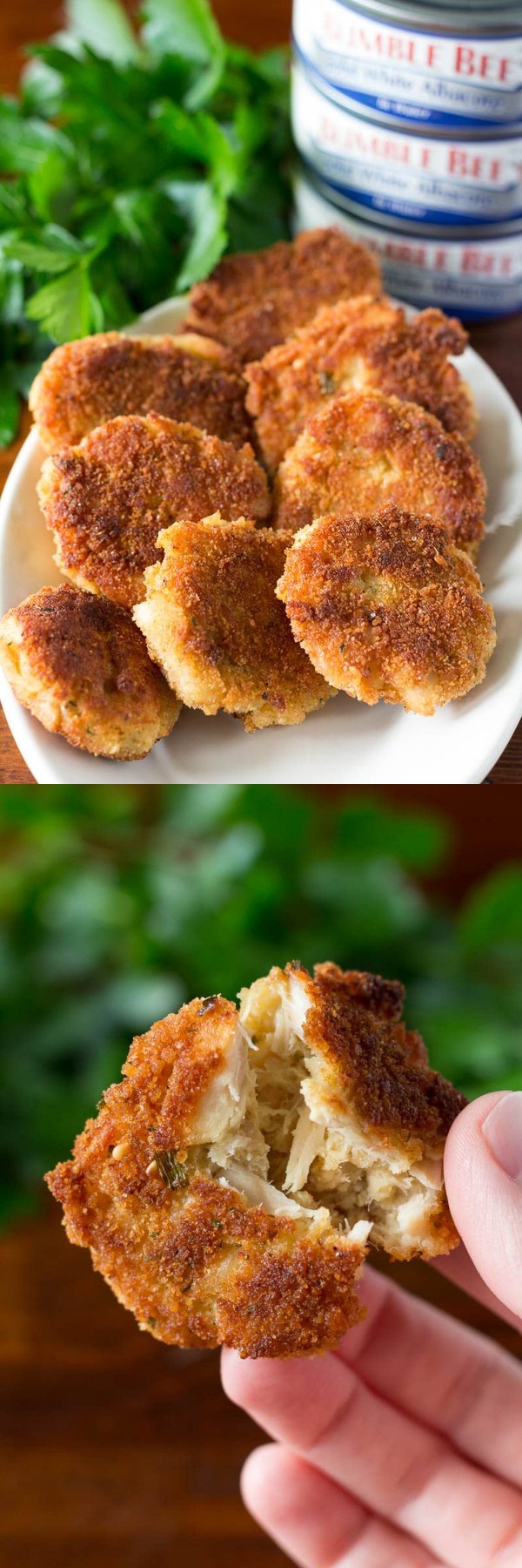 Tuna Cakes with Just Four Ingredients