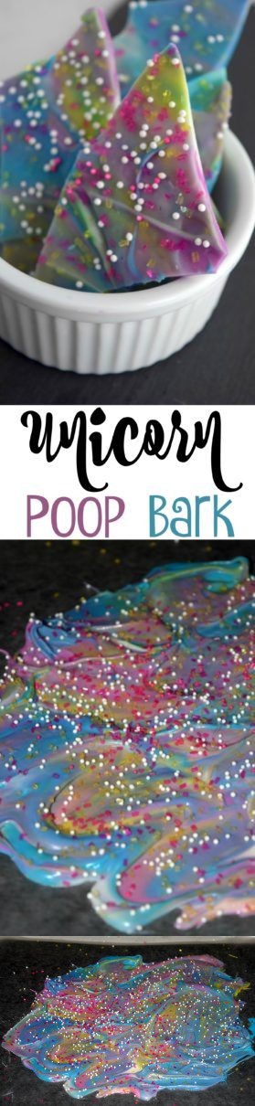 Unicorn Poop Bark