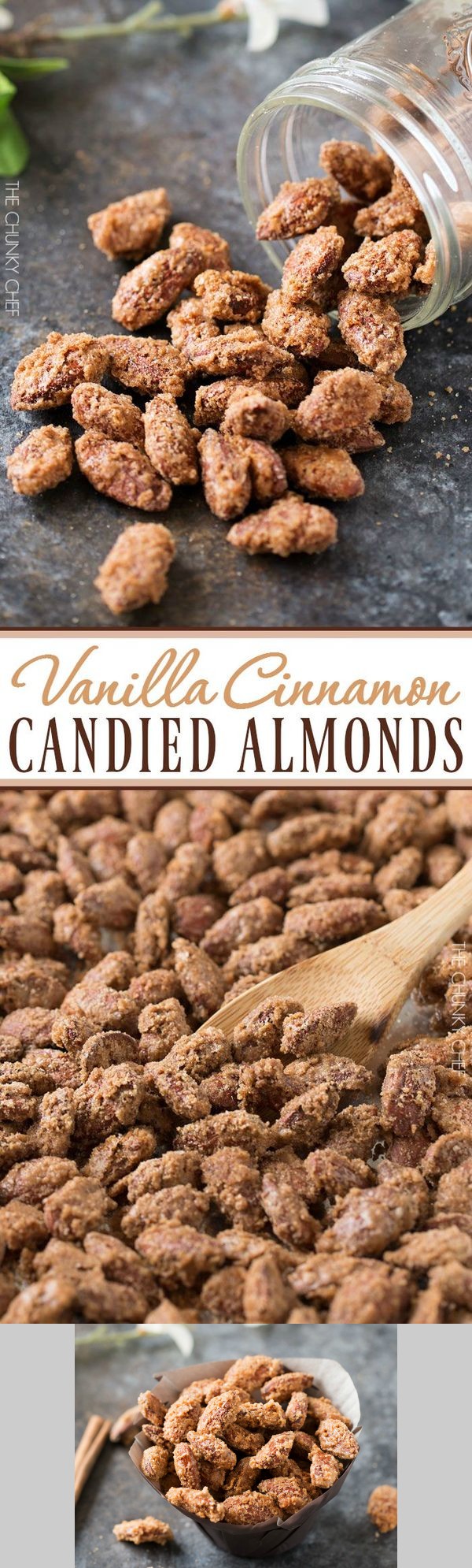 Vanilla Cinnamon Candied Almonds