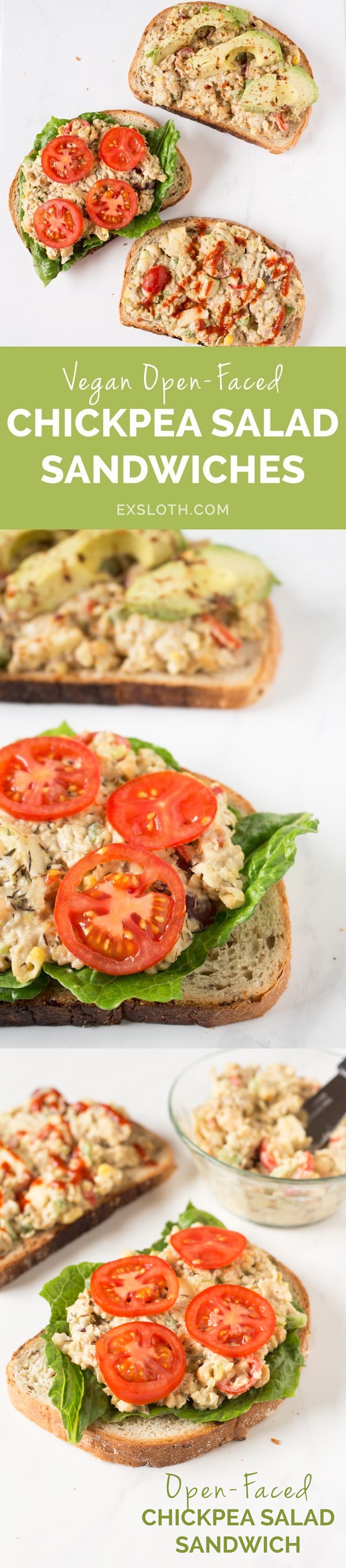 Vegan Chickpea Salad Sandwiches