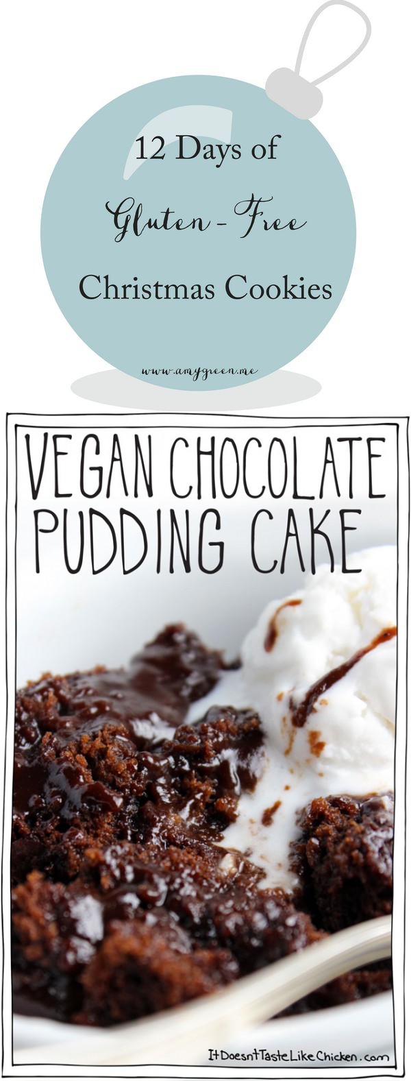 Vegan Chocolate Pudding Cake