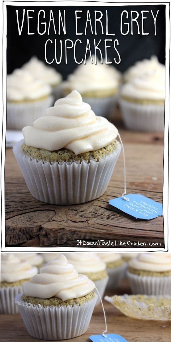 Vegan Earl Grey Cupcakes