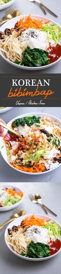 Vegan Korean Bibimbap