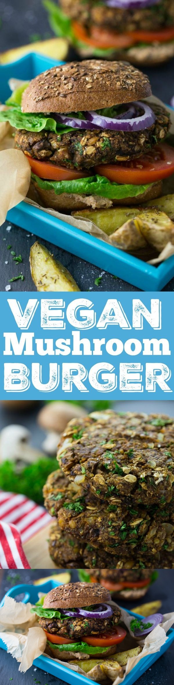 Vegan Mushroom Burger