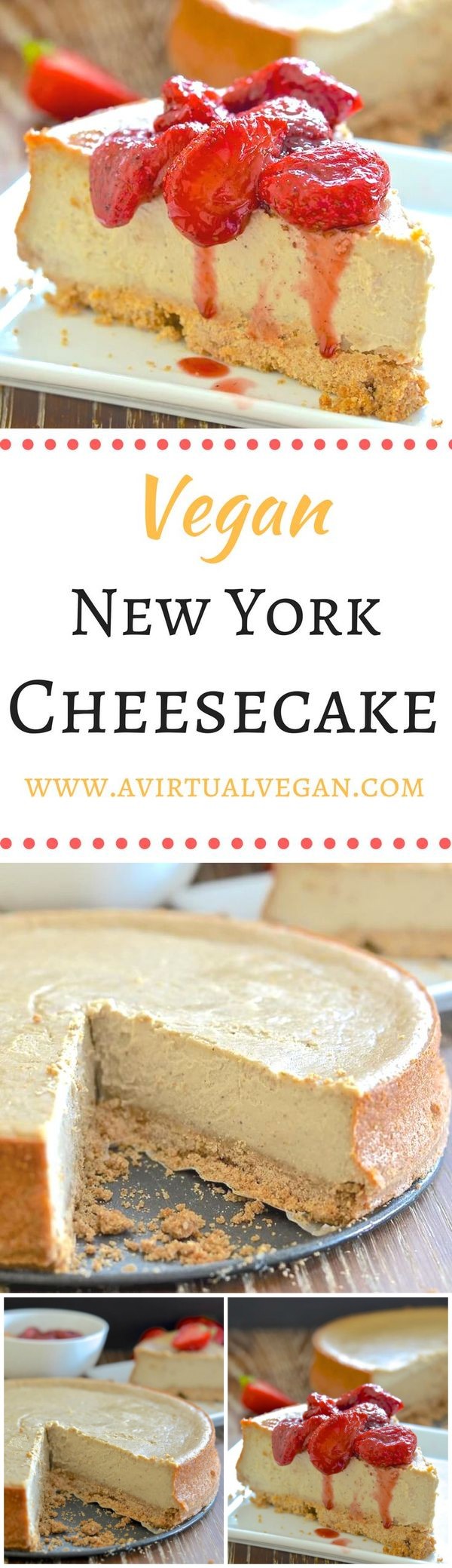 Vegan New York Cheesecake