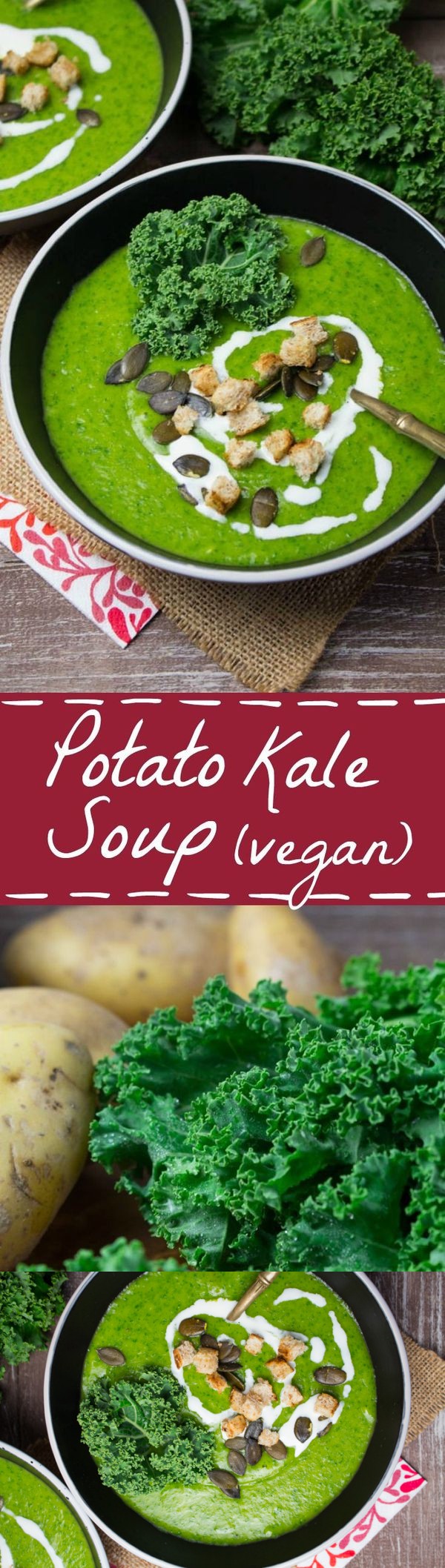 Vegan Potato Kale Soup