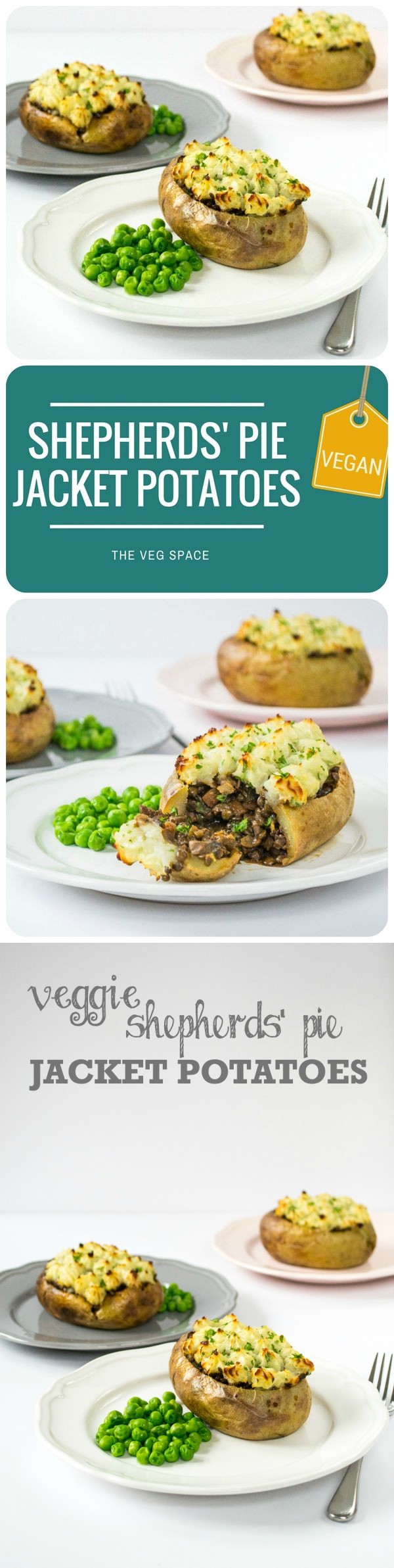 Veggie Shepherds' Pie Jacket Potatoes