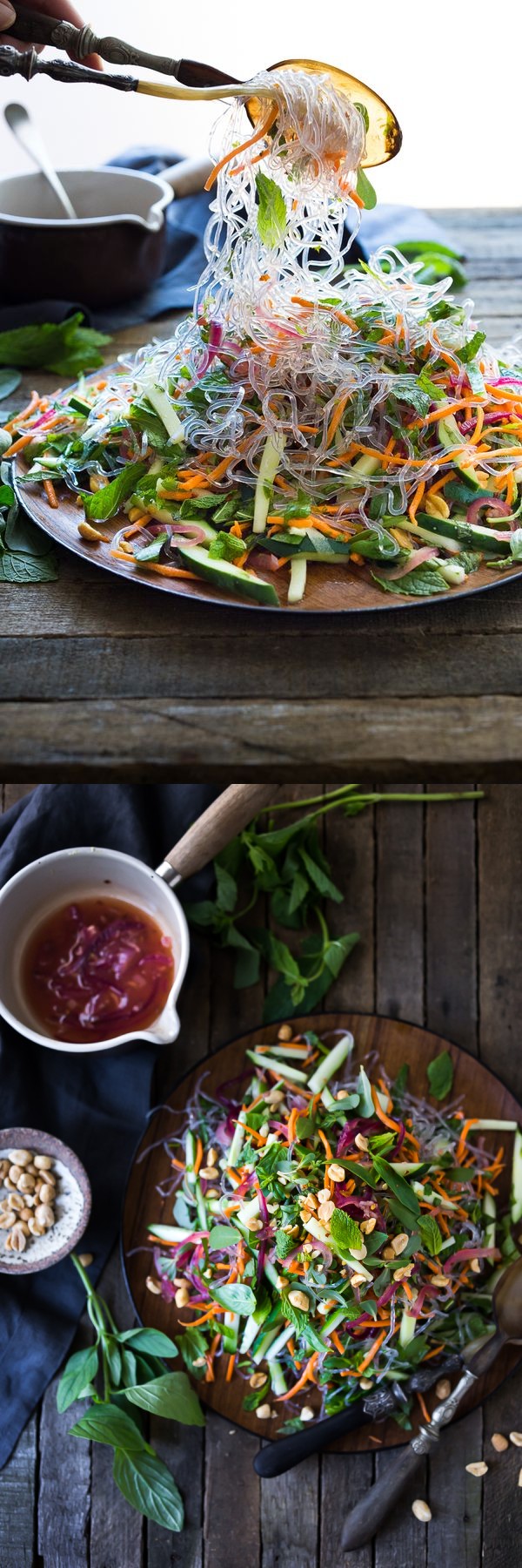 Vietnamese Vermicelli Salad with Sweet Chili Vinaigrette