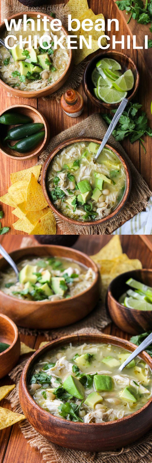 White Bean Chicken Chili Soup (Instant Pot