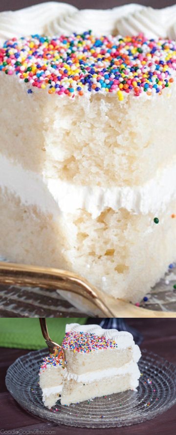 White Cake Recipe FROM SCRATCH