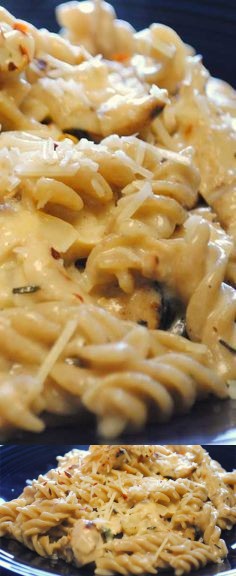 White Cheddar Chicken Pasta