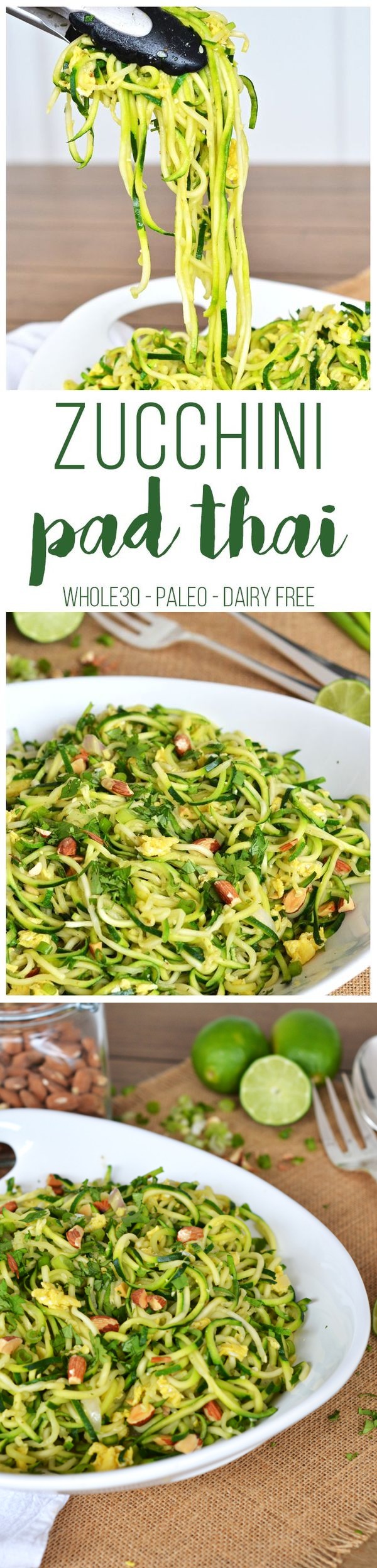 Zucchini Pad Thai (Whole30