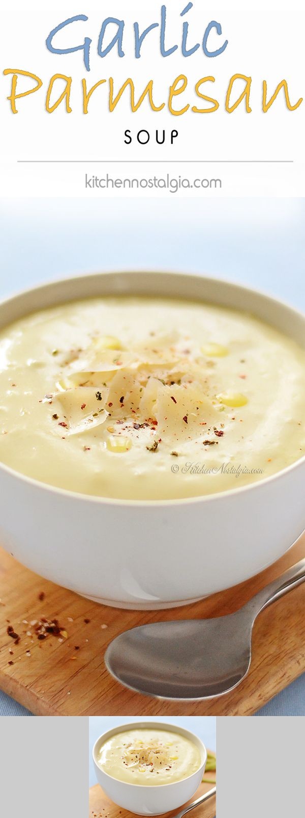 Garlic Parmesan Soup