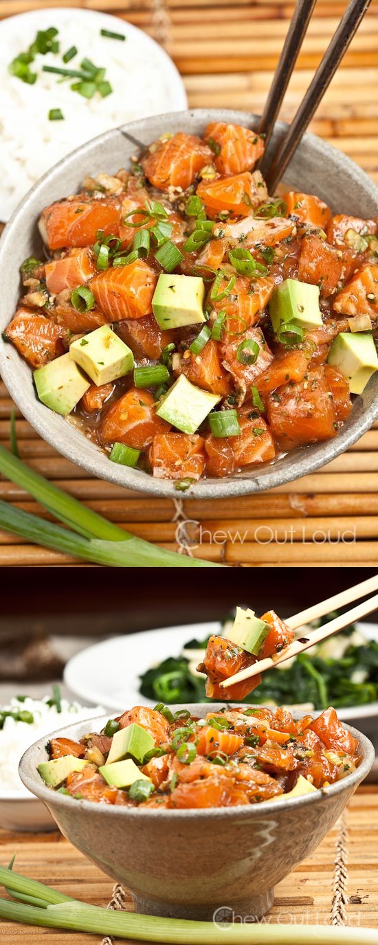 Hawaiian Salmon Poke