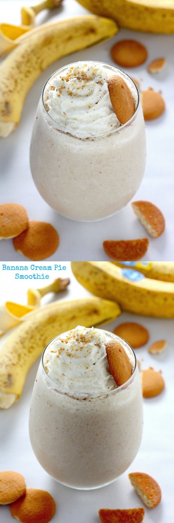 Healthy Banana Cream Pie Smoothie