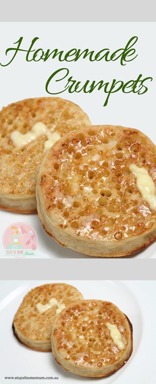 Homemade CrumpetsYou will never buy them again