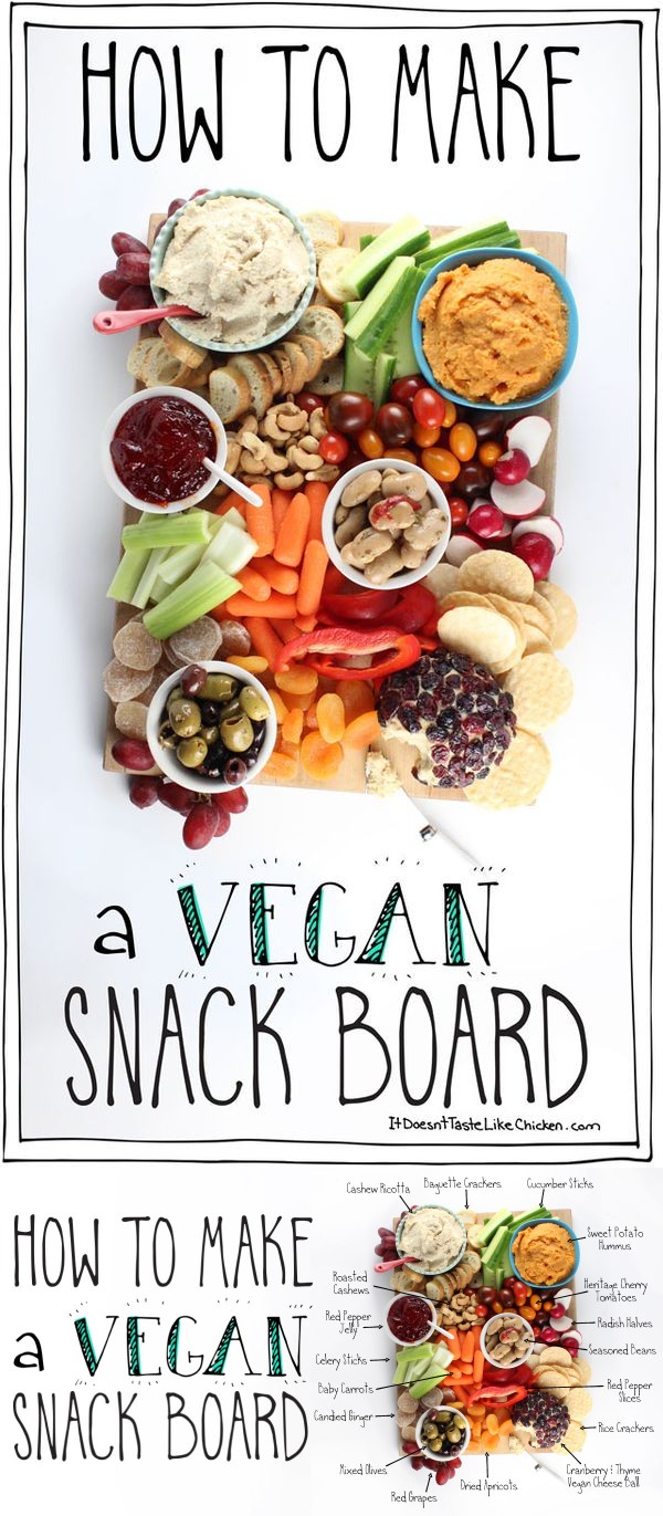 How to Make a Vegan Snack Board