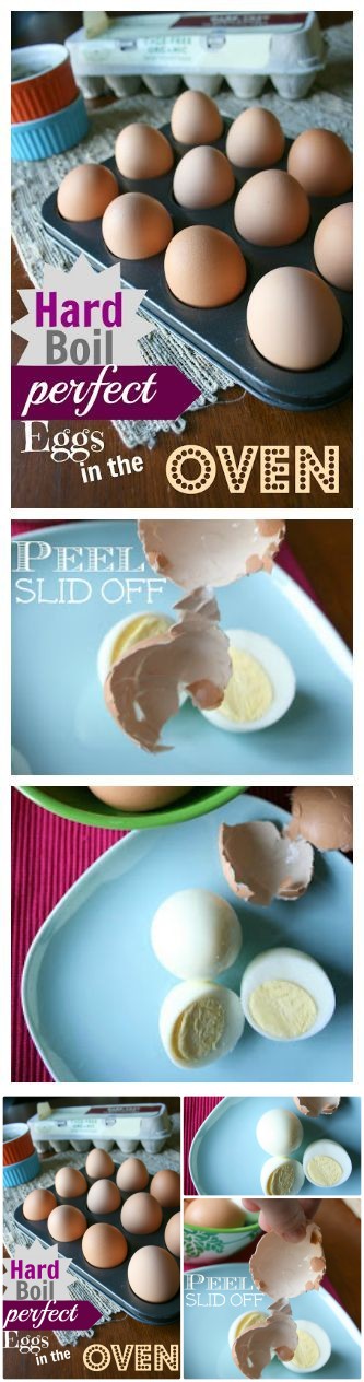 How to Make PERFECT Hard Boiled Eggs in the Oven