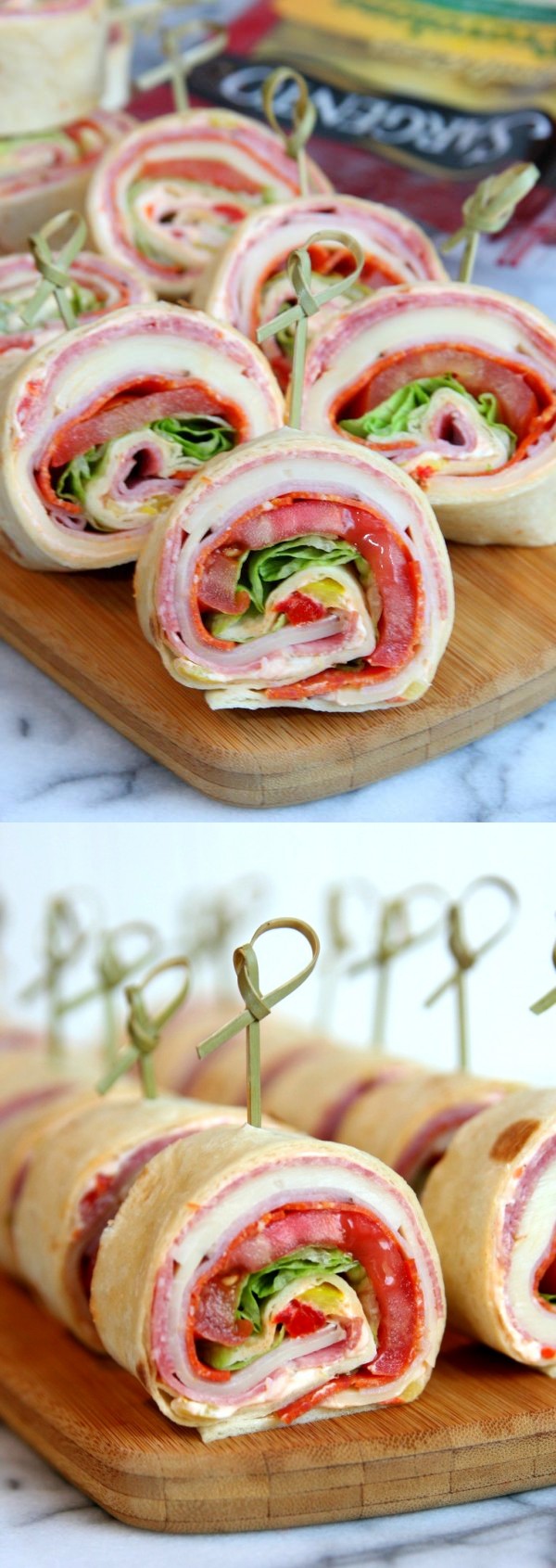 Italian Sandwich Roll-Ups