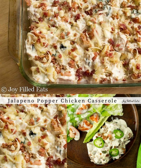 Jalapeno Popper Chicken Casserole – Low Carb, THM S
