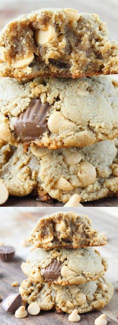 Loaded Reese’s Peanut Butter Cookies