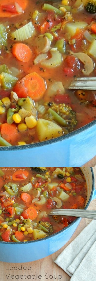 Loaded Vegetable Soup