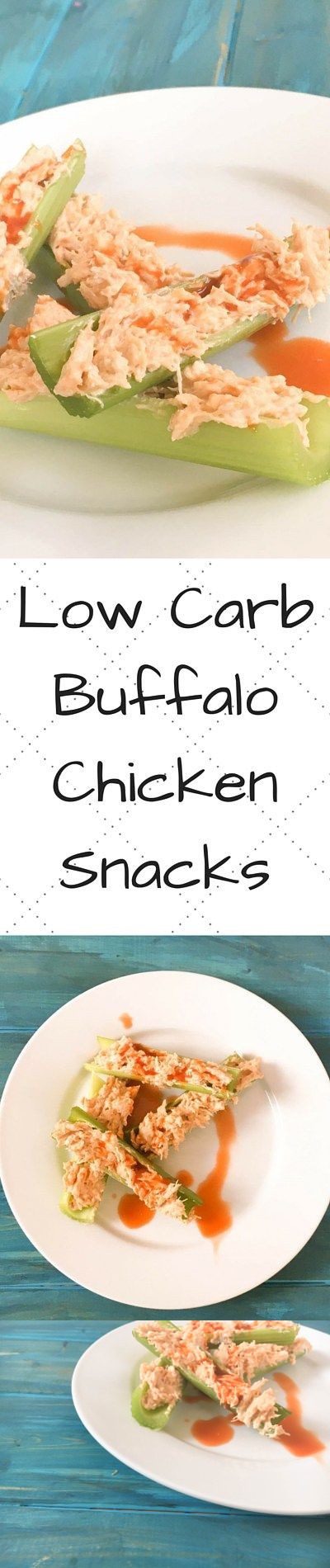 Low Carb Buffalo Chicken Snack