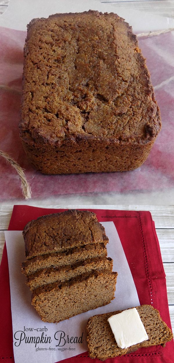 Low-Carb Pumpkin Bread