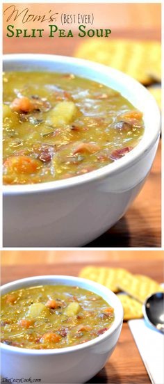 Mom’s (best ever Split Pea Soup