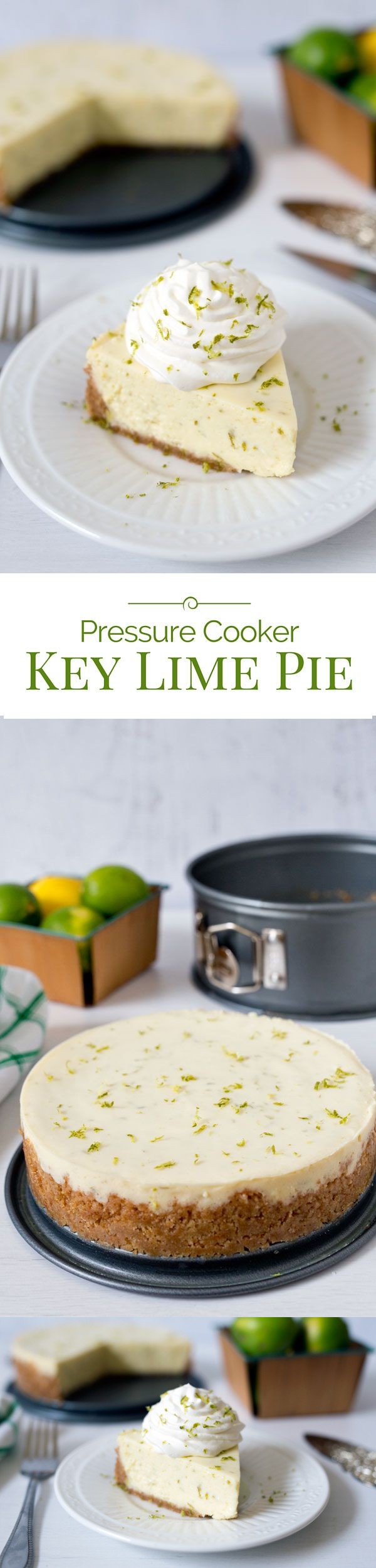 Pressure Cooker Key Lime Pie