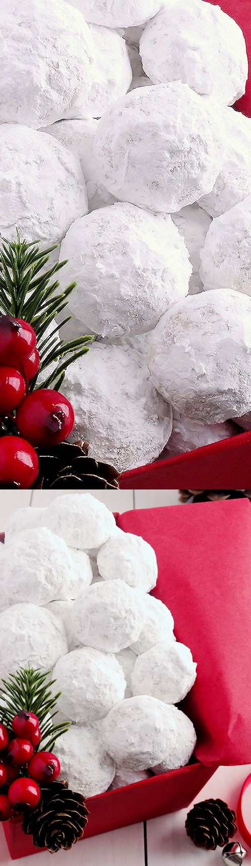 Snowball Christmas Cookies (best ever