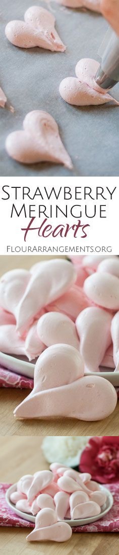 Strawberry Meringue Hearts