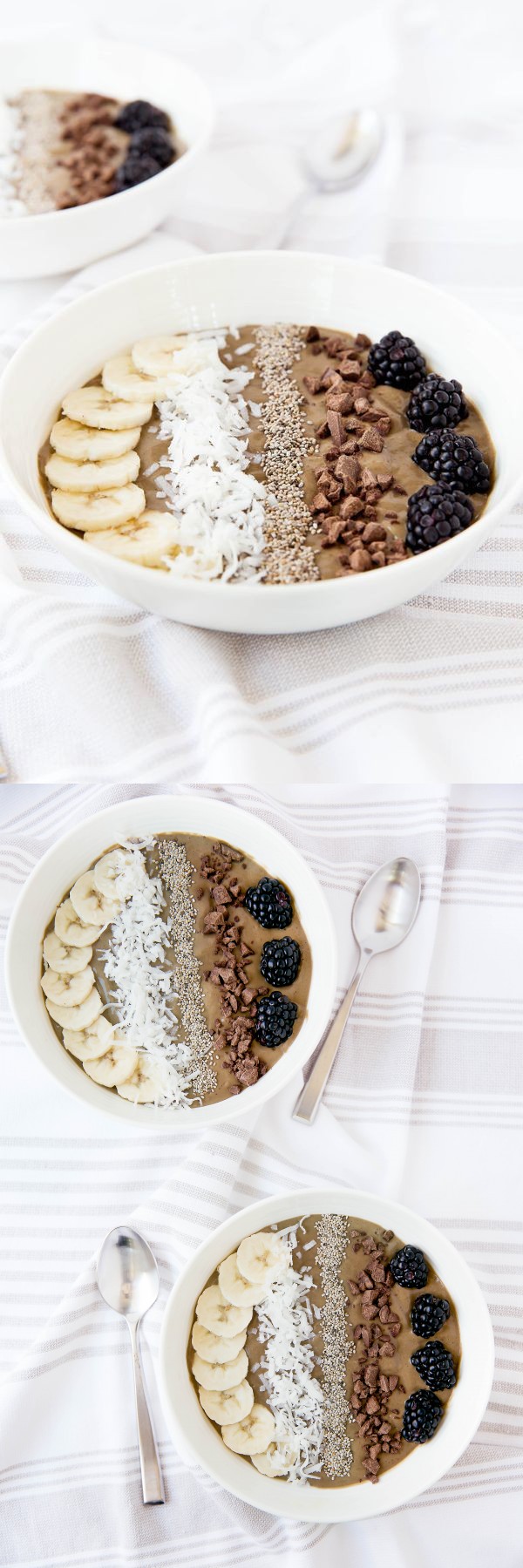 Superfood Chocolate Smoothie Bowl