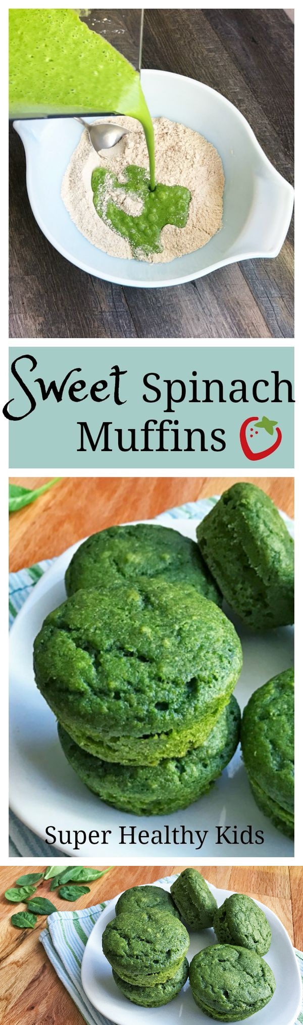 Sweet Spinach Muffins