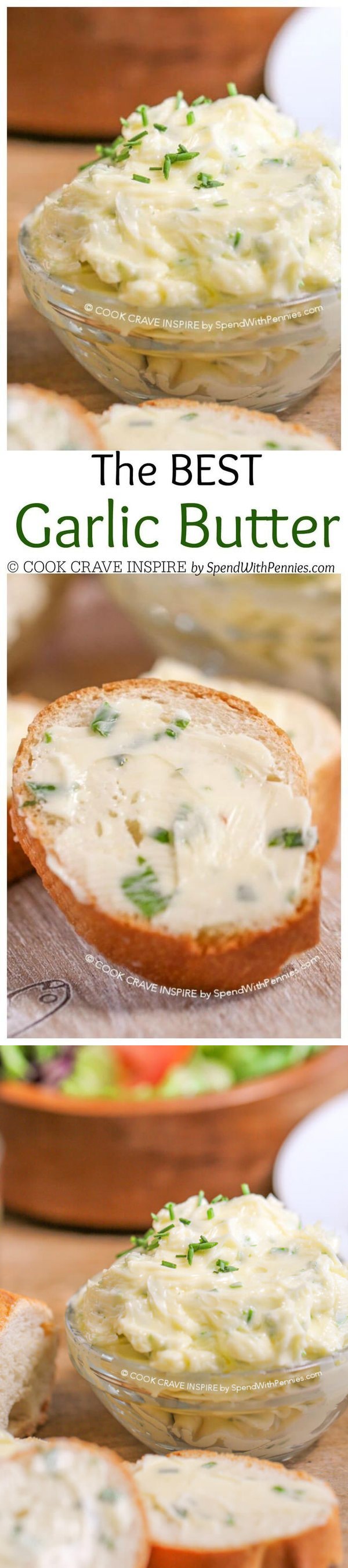 The BEST Homemade Garlic Butter