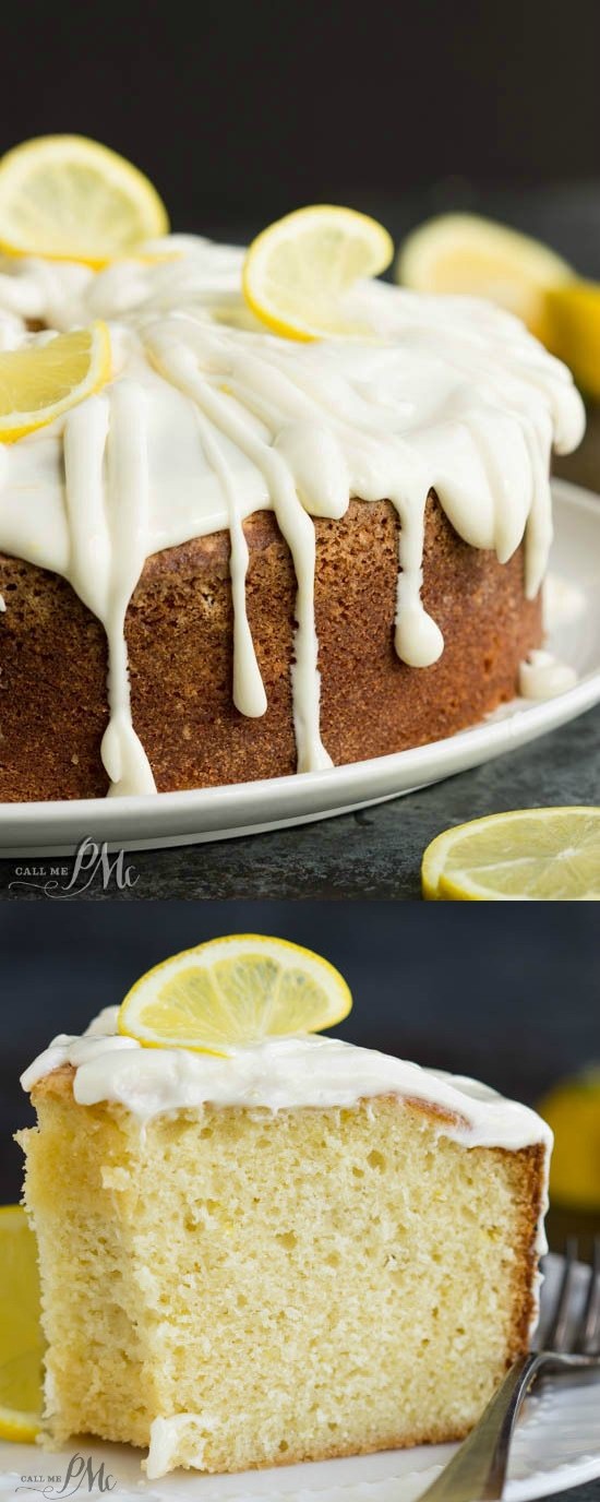 Trisha Yearwoods Lemon Pound Cake with Glaze